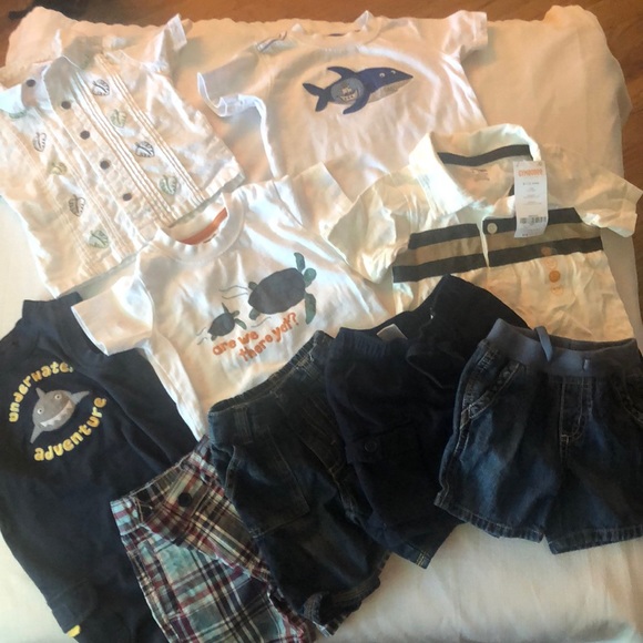 Vintage Gymboree summer bundle boy sz 6-12mo - Picture 1 of 10